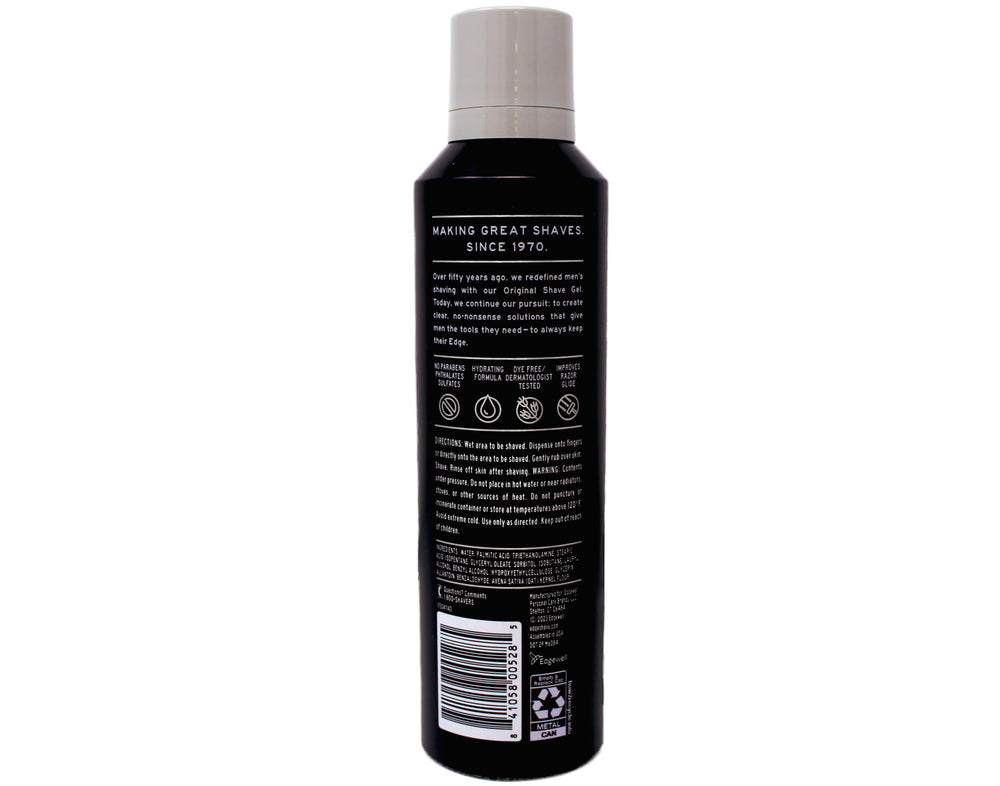 Edge gel sensible protege la barrera natural de la piel durante el afeitado