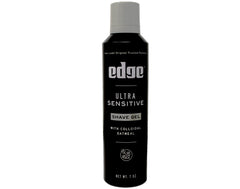 Edge gel sensible con textura cremosa para afeitado suave y cómodo