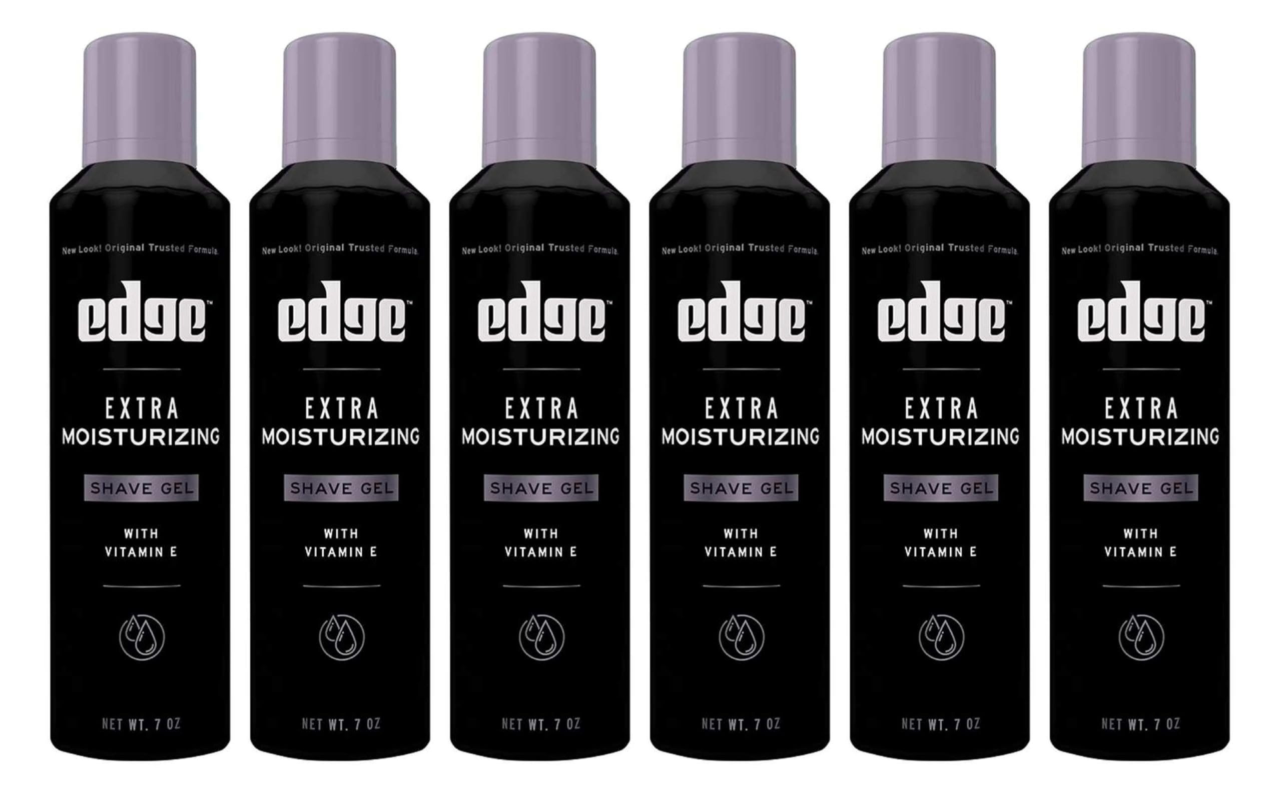 Edge Shave Gel: empaque de 6 unidades para afeitado suave