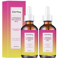 Edottbag aceite natural de Cyperus Rotundus, botella de 2 oz para hidratación diaria.