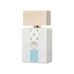 Edulge Bianco Latte frasco frontal, aroma cálido y elegante.