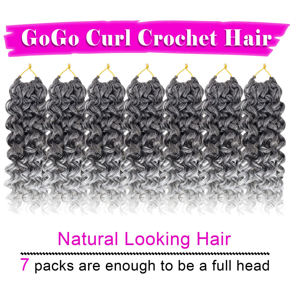 Gogo Curl de EERYA, textura ondulada tipo playa para peinado casual.