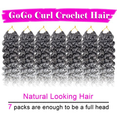 Gogo Curl de EERYA, textura ondulada tipo playa para peinado casual.