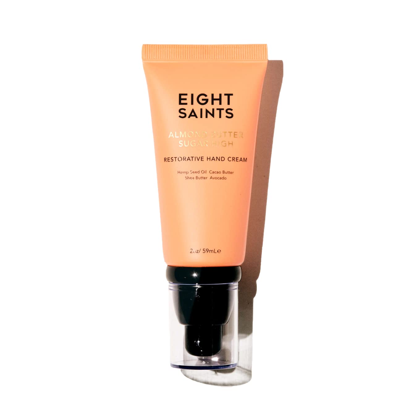 crema de manos Eight Saints en tarro con aroma a almendra dulce hidrata la piel