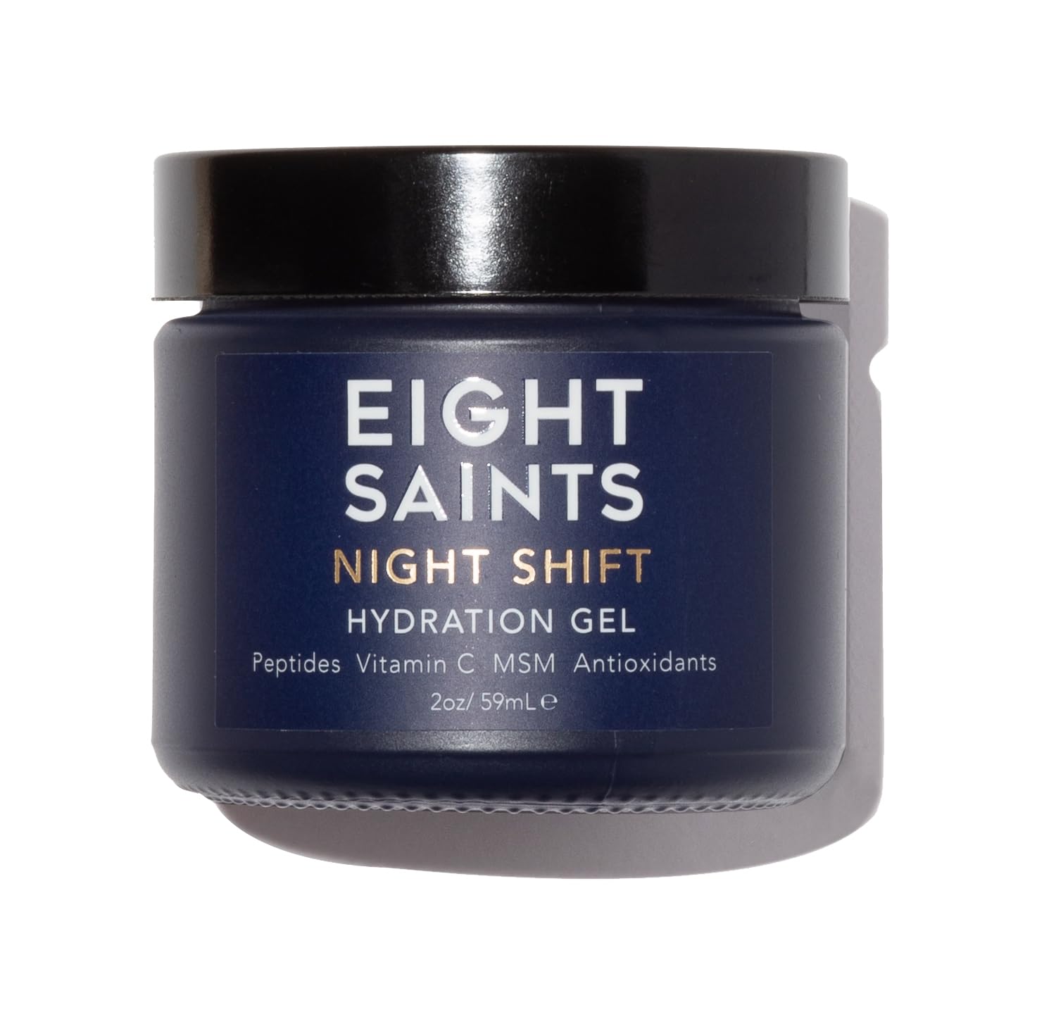 Eight Saints Night Shift Gel hidratante para rostro, sensación suave y ligera.