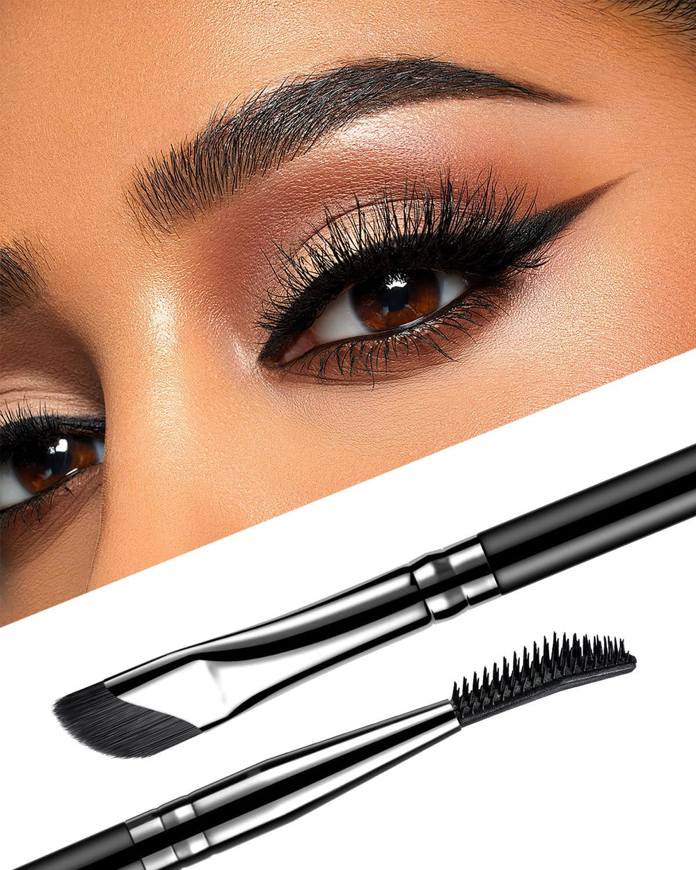 EIGSHOW aplicación doble extremo para cejas con acabado natural