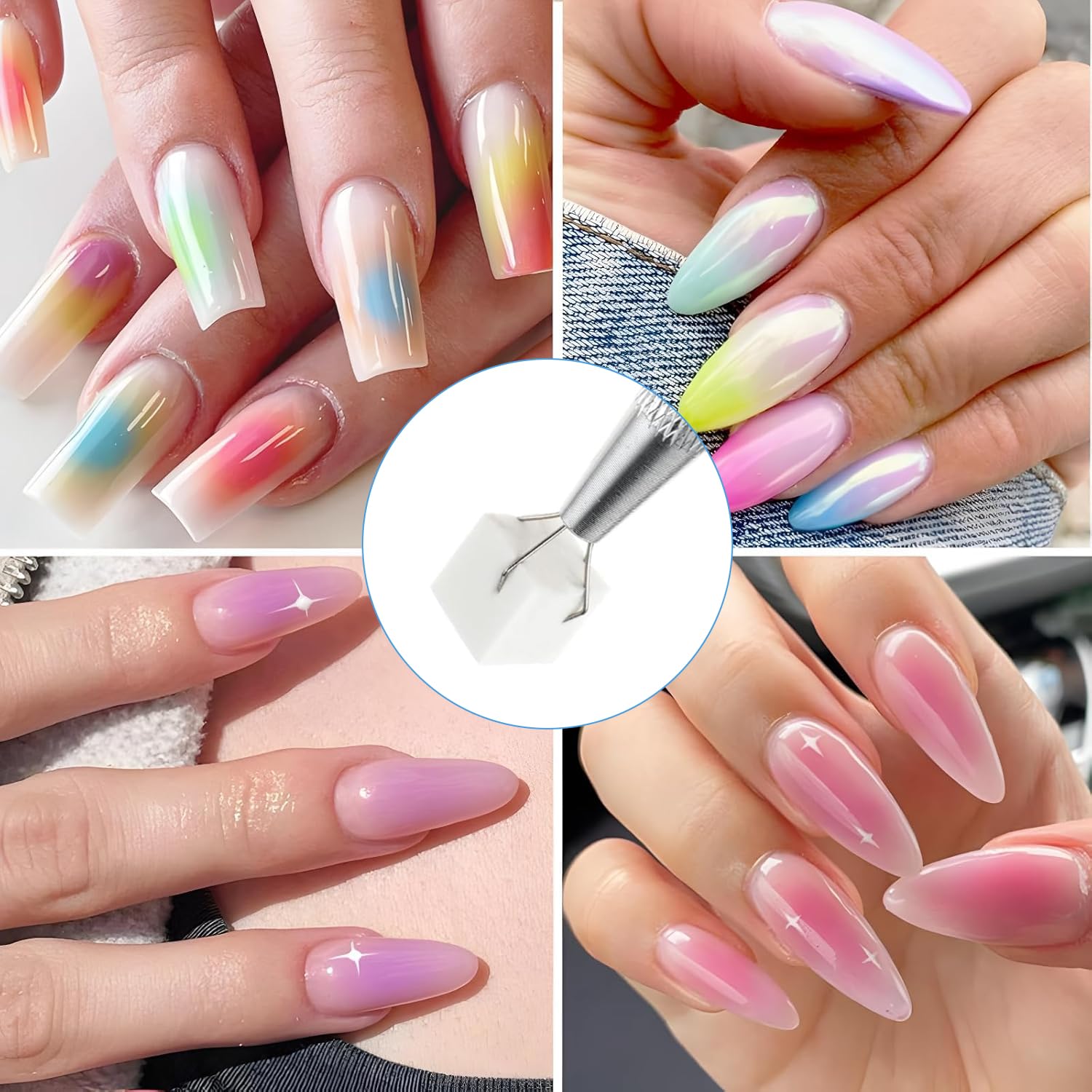 Presentación regalo Eiito para amantes del arte en uñas.