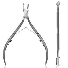 Cortacutículas Ejiubas de acero inoxidable para un corte limpio y preciso.