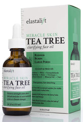 Elastalift Aceite de Árbol de Té - botella para piel equilibrada.