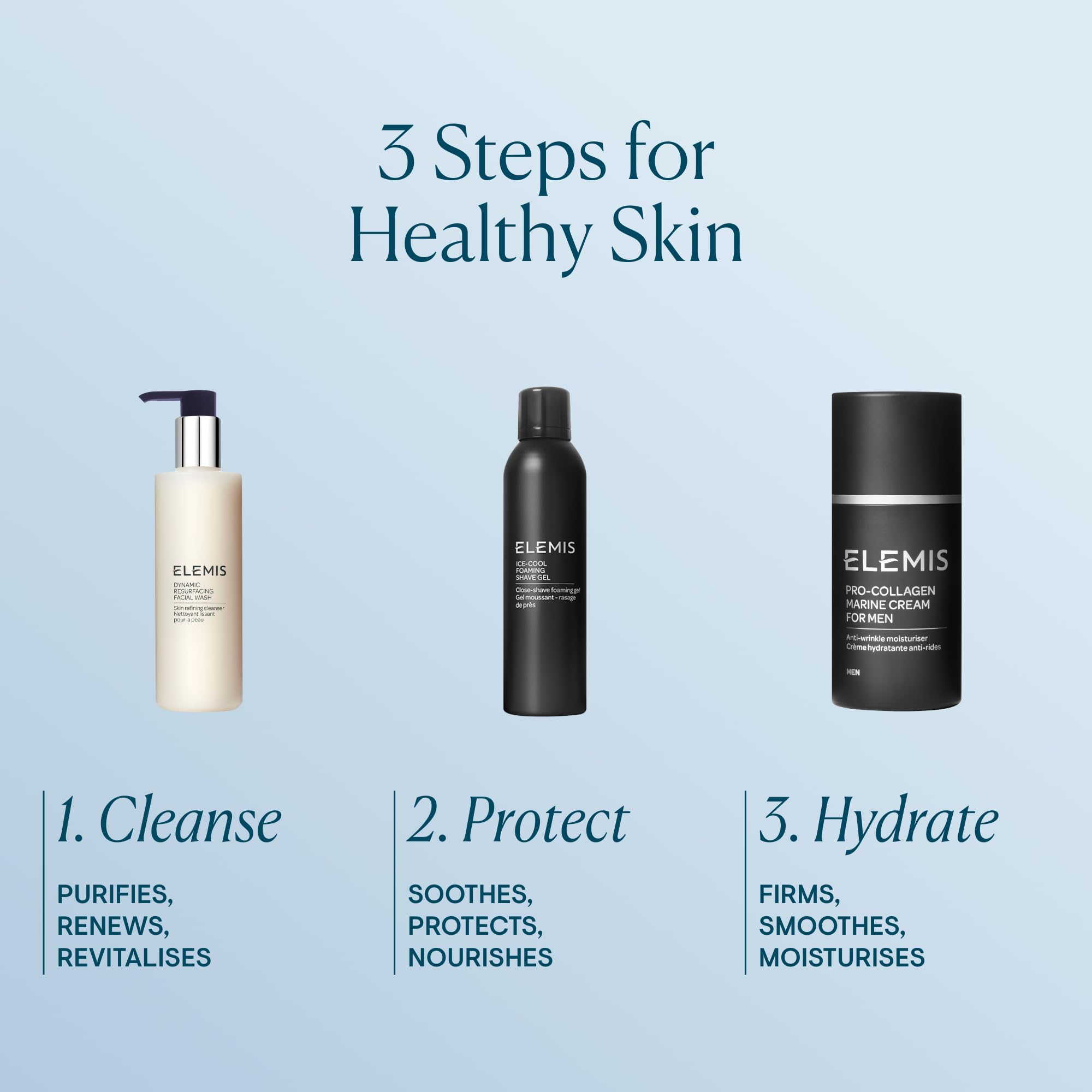 ELEMIS Ice Cool hamamelis ingrediente calmante para la piel.