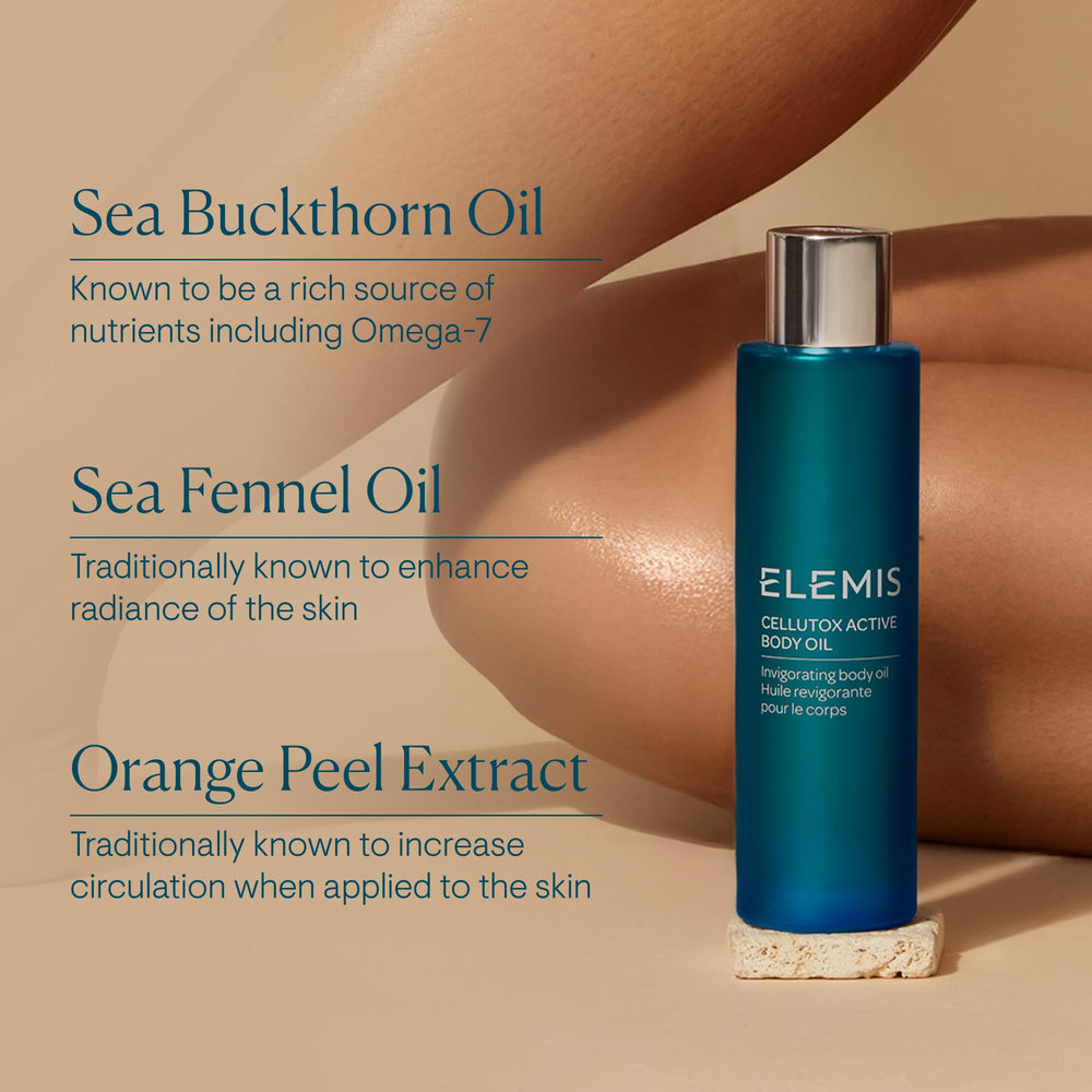 ELEMIS huile-application-quotidienne: pratique et légère pour une hydratation continue.