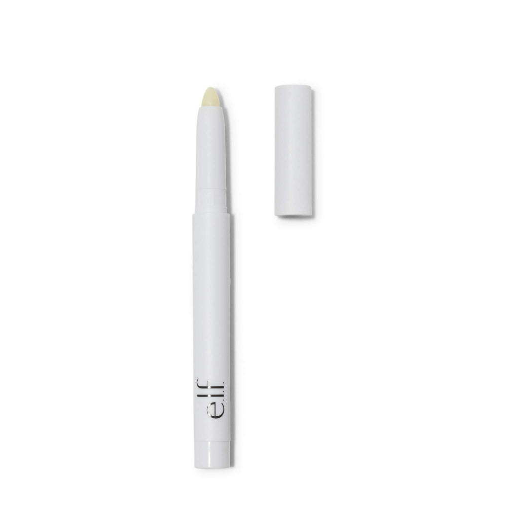 e.l.f. lápiz cejas transparente mantiene cejas en su lugar con acabado natural.