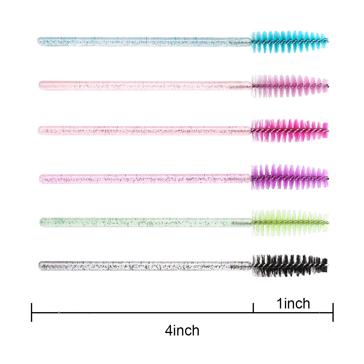 Elisel aplicador mascara cristal multicolor ofrece precisión en cada pasada.
