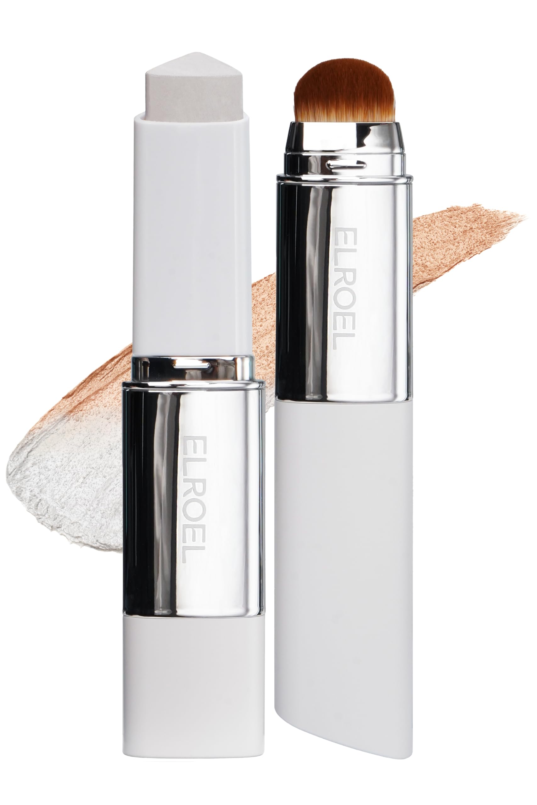 ELROEL Blanc Cover Stick V White cambio de color para tono uniforme y natural