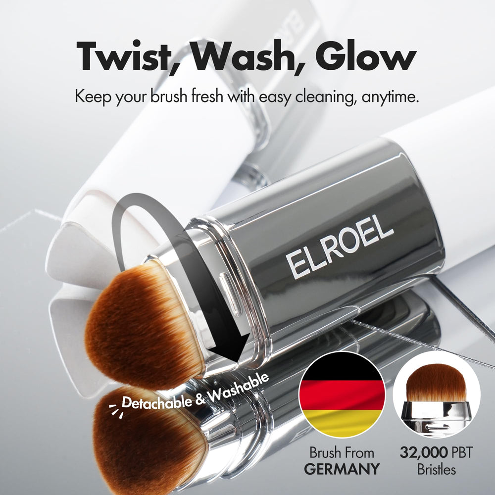ELROEL Blanc Cover Stick V White formato portátil y compacto
