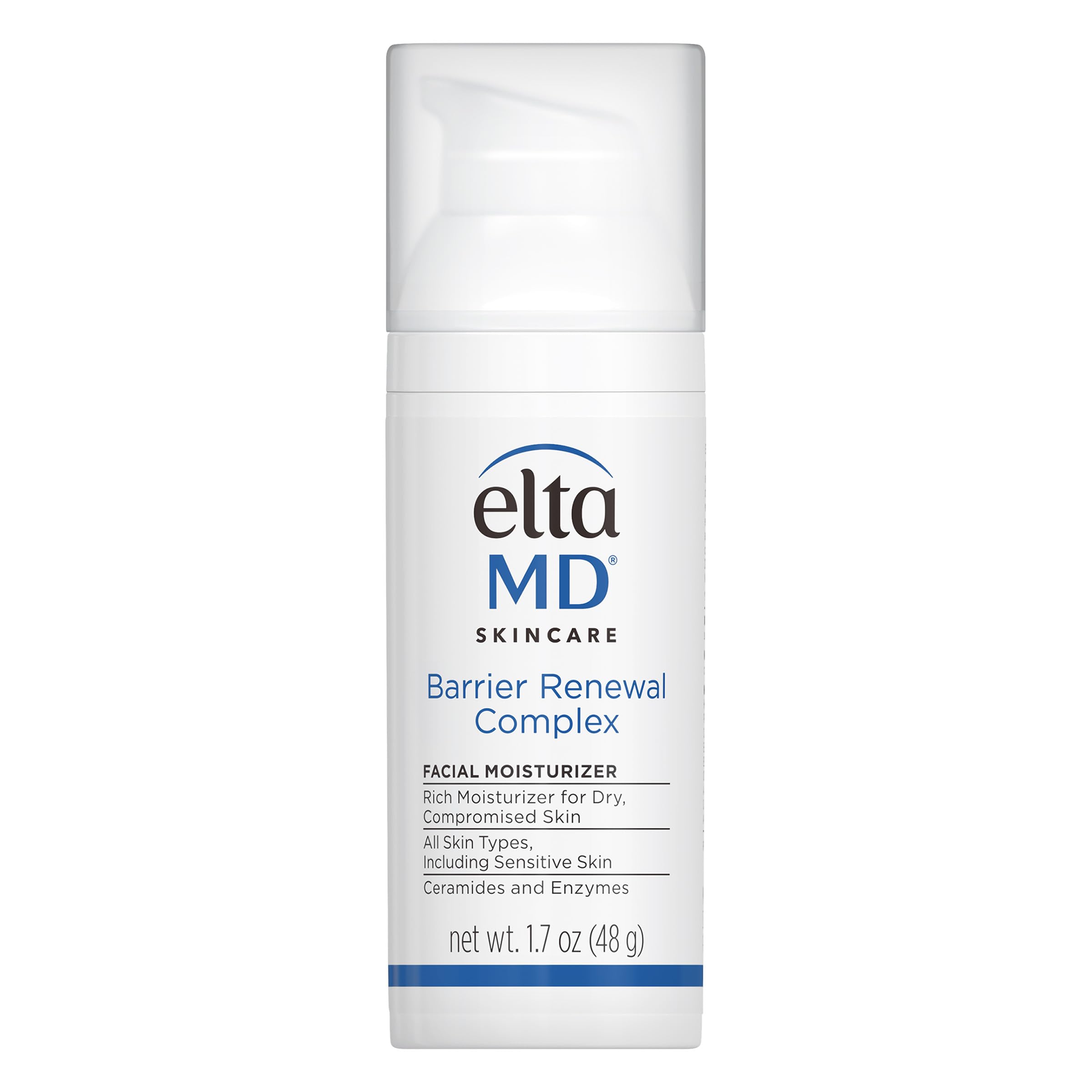 EltaMD Barrier Renewal Complex envase con dispensador para uso diario y cómodo