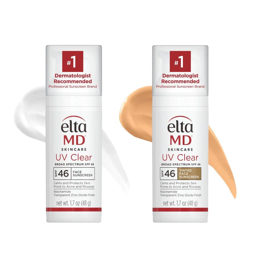 EltaMD UV Clear botella con bomba, protector ligero para uso diario