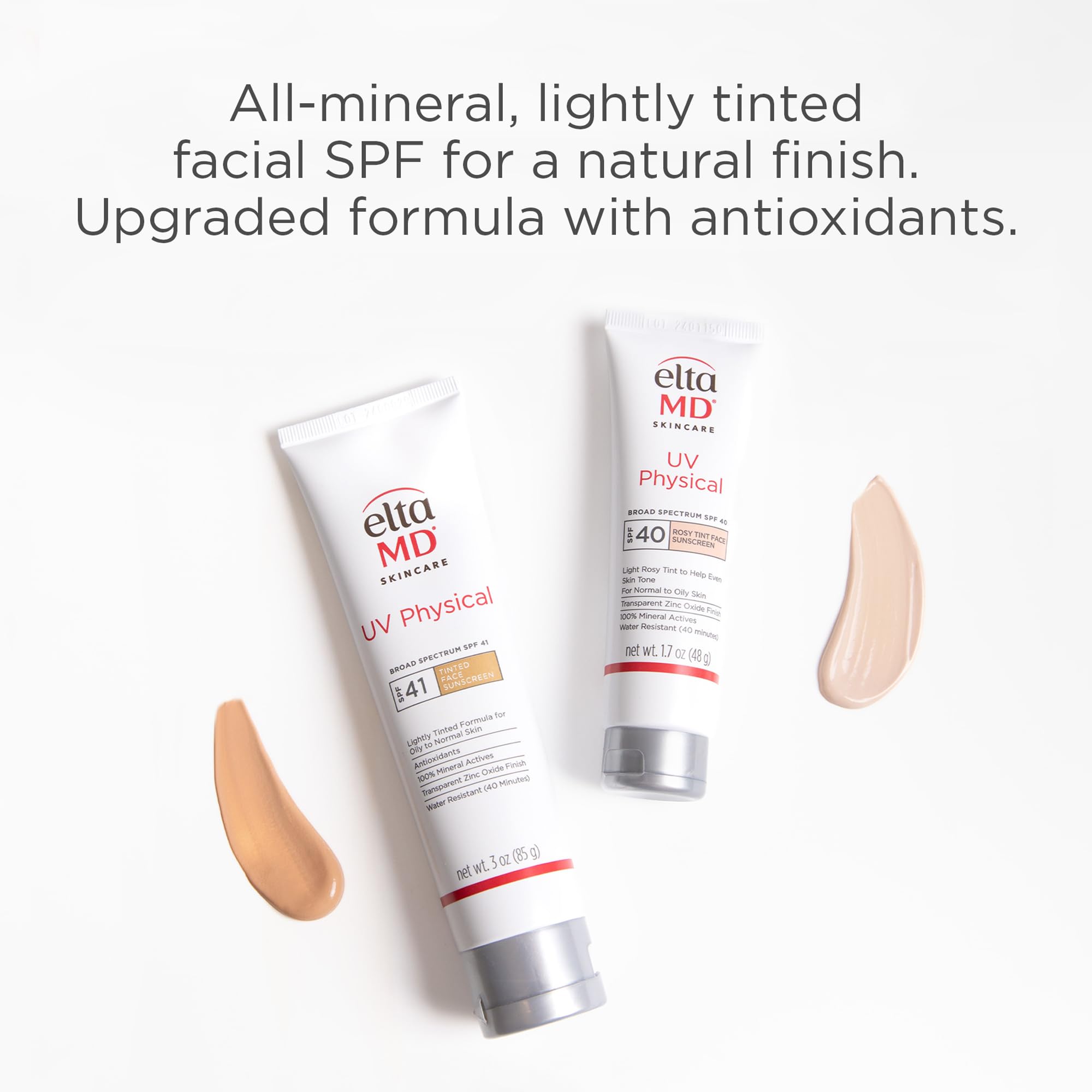 Protection SPF 41 EltaMD UV Physical adaptée aux peaux sensibles