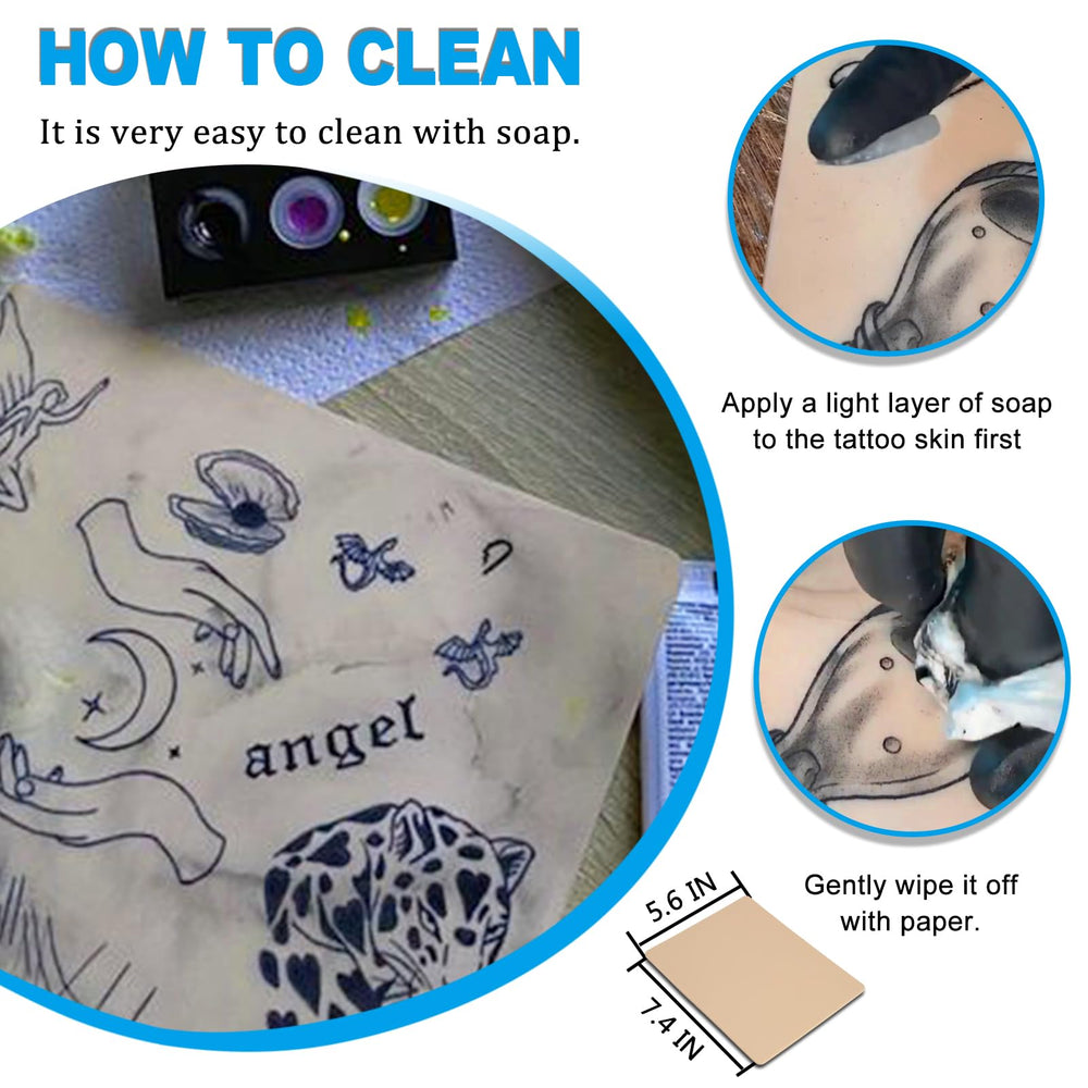 Papel de transferencia Emalla para práctica, con trazos nítidos.