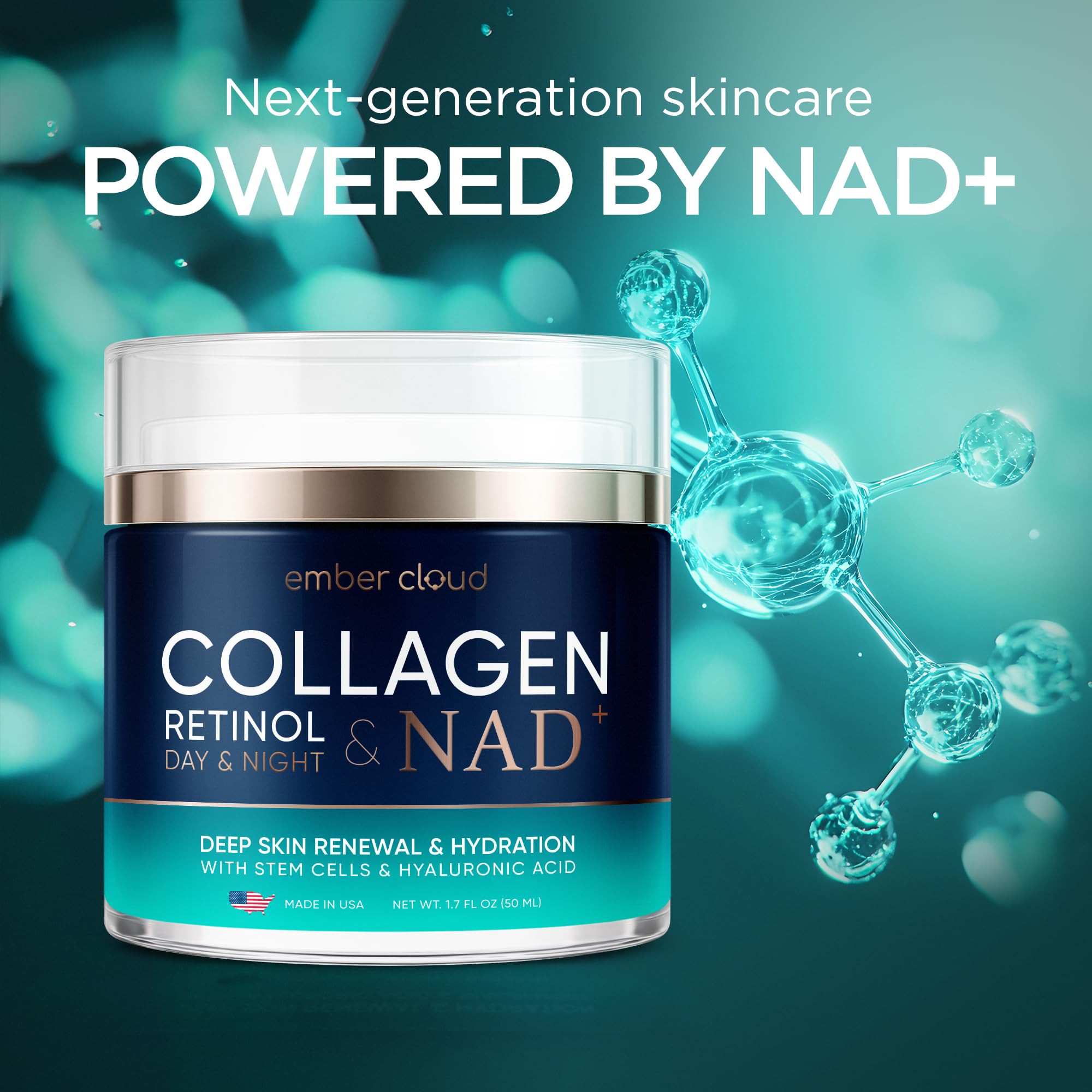Ember Cloud crema facial antiarrugas, cuidado real para apariencia suave.