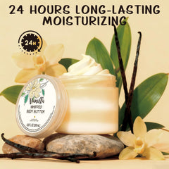 Embleaf mantequilla corporal batida de vainilla, textura ligera y piel suave