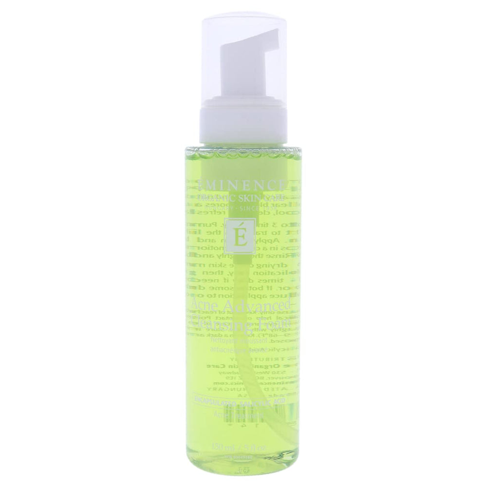 Eminence Acne Advanced: espuma suave que facilita una limpieza delicada y eficaz