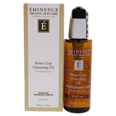 Eminence Stone Crop en botella, limpiador que elimina maquillaje con suavidad.