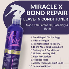 én Love Miracle X Bond: biotina que fortalece y da cuerpo al cabello