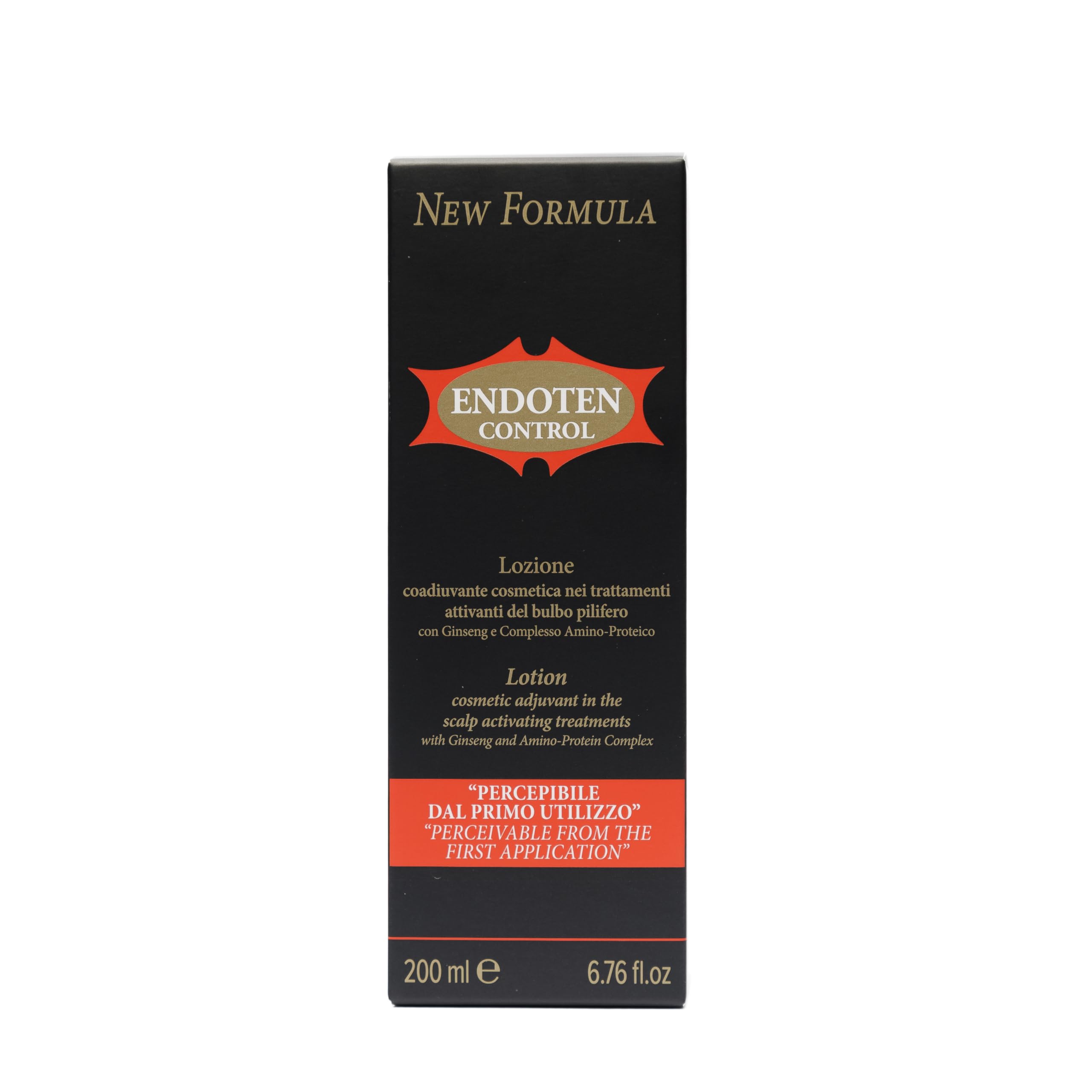 Activation du cuir chevelu avec ENDOTEN CONTROL Lotion, effet stimulant possible.