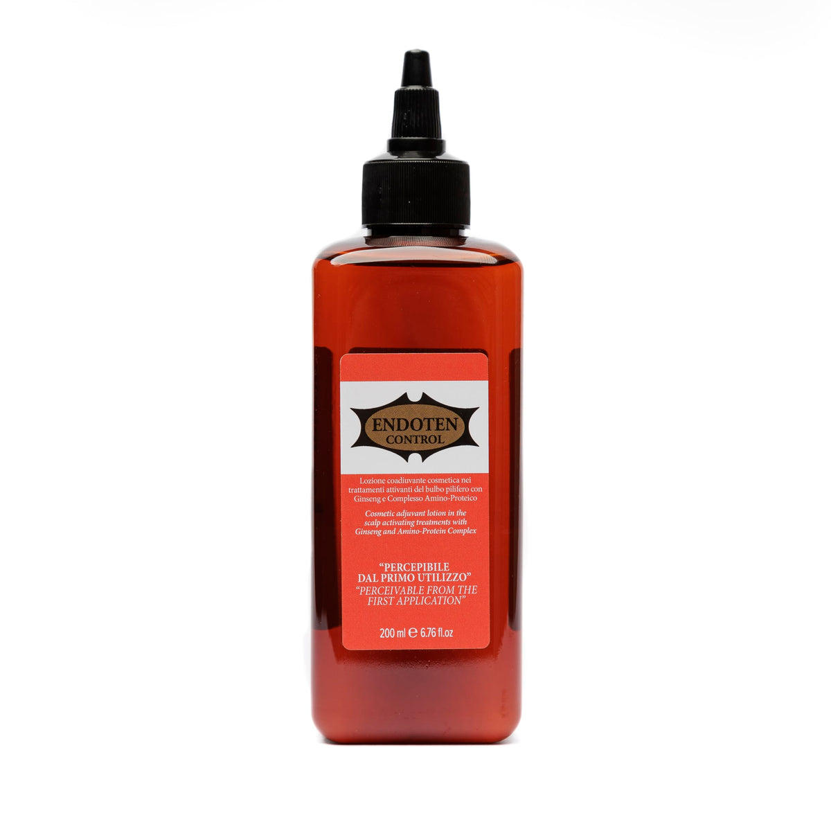 Flacon ENDOTEN CONTROL Lotion 200 ml, pratique pour la routine capillaire.