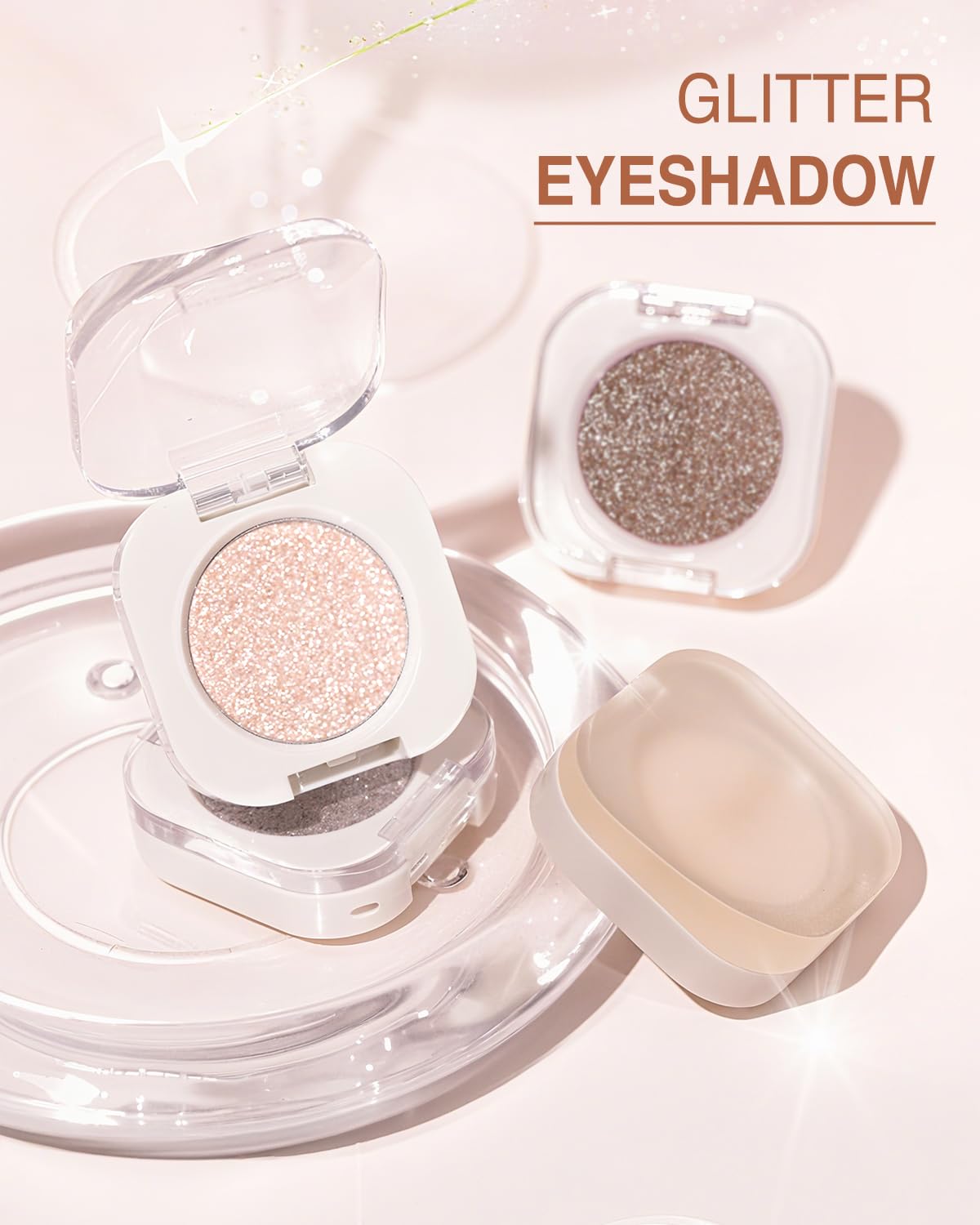 Enfuntins Glitter Eyeshadow Single: destellos finos para looks glam o diarios.