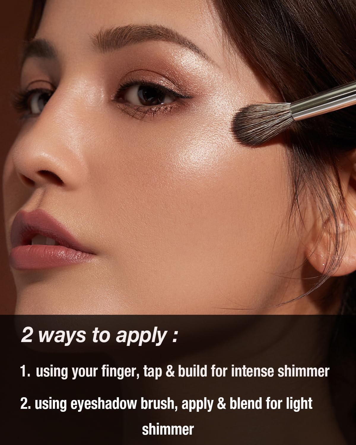 Enfuntins Glitter Eyeshadow Single: remover fácil con pads para un maquillaje sin esfuerzo.