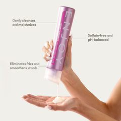 Enjoy Luxury Shampoo aporta hidratación y seda para un peinado fácil.