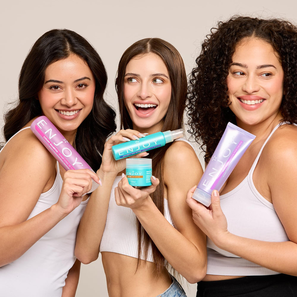 Enjoy Texture Cream box image highlights premium natural formula and versatility.