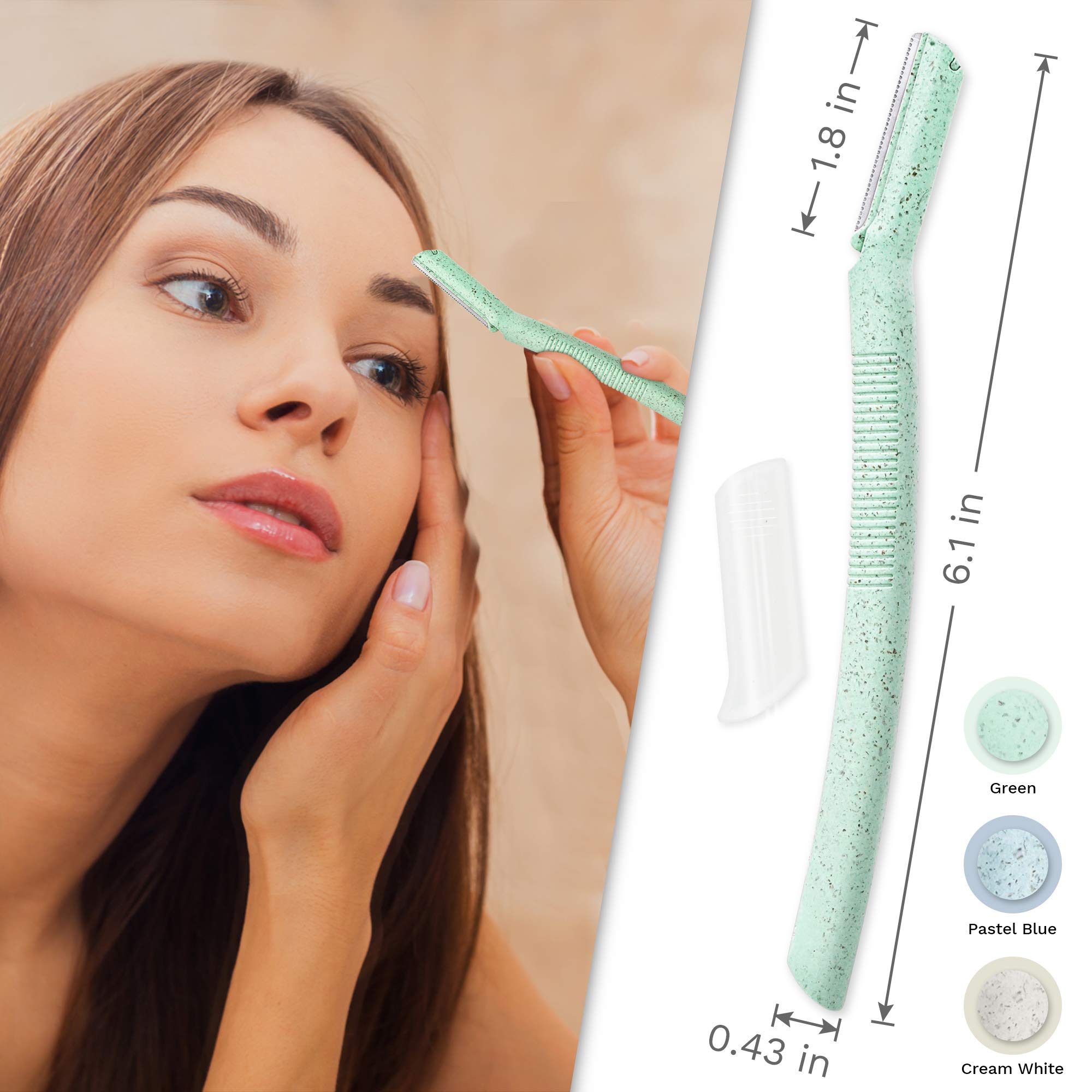 ENNVA Dermaplane Razor llevar en bolso: cuidado facial en cualquier lugar.