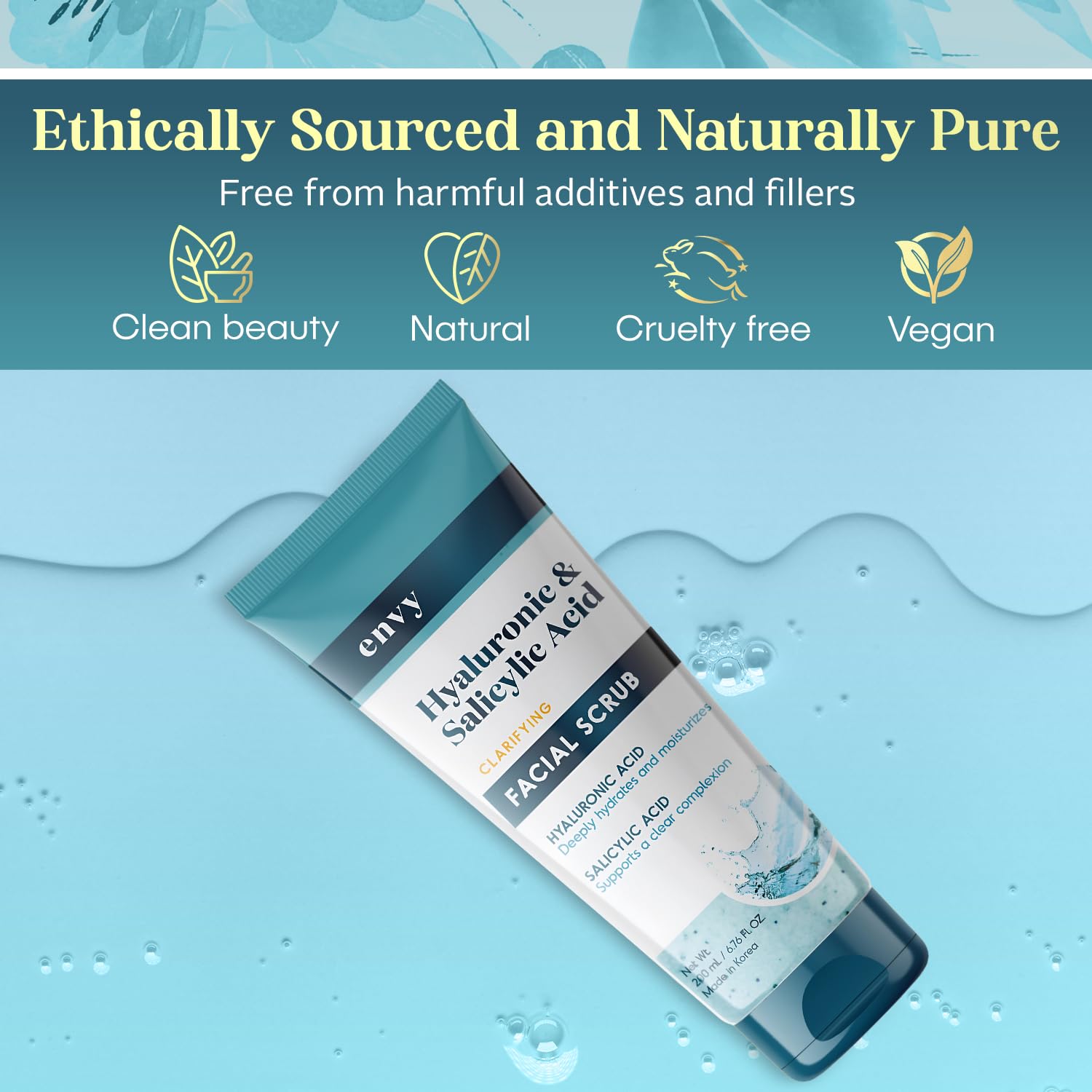 Envy application scene with gentle massage for better texture