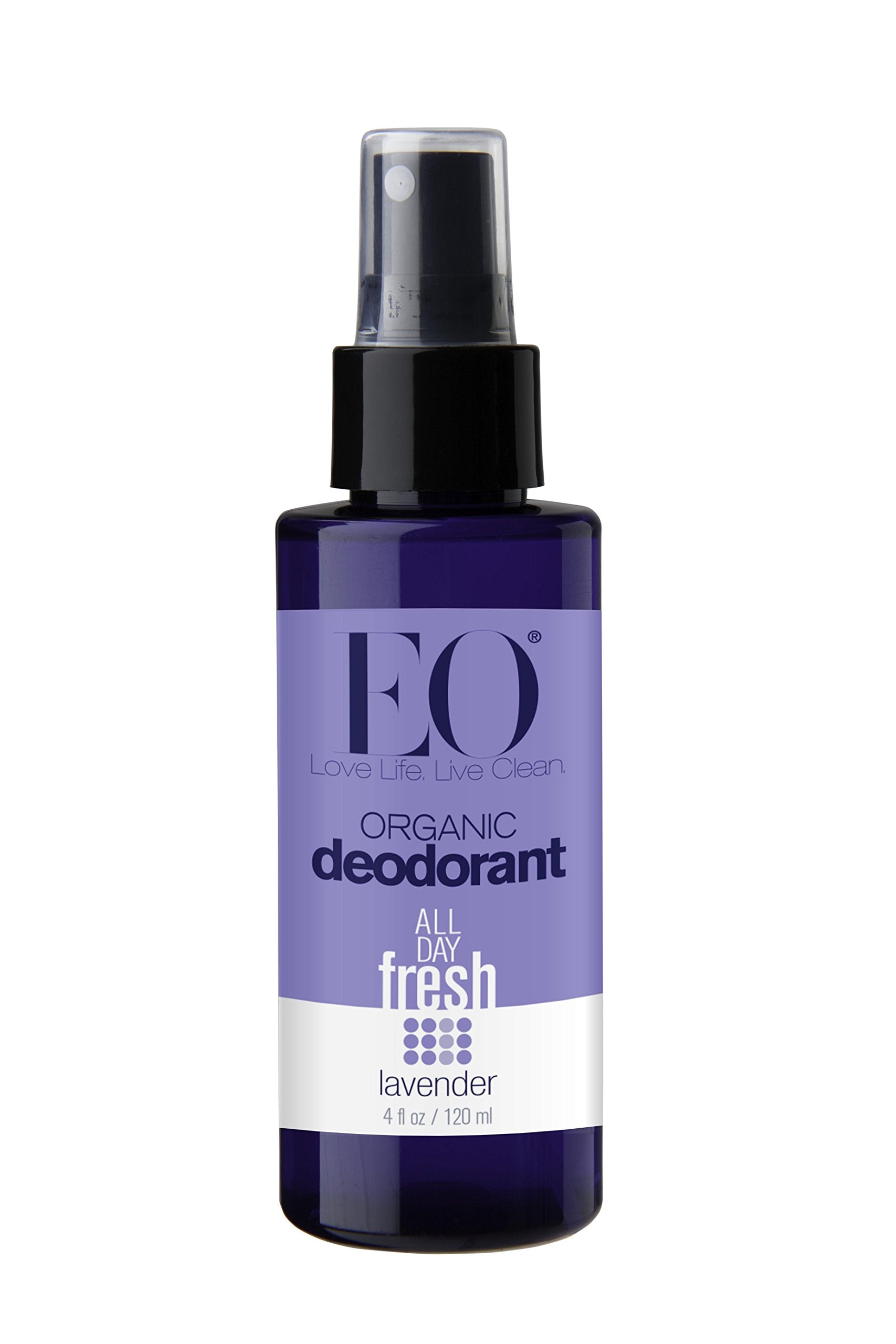 EO Déodorant Lavande – visuel bouteille, fraîcheur naturelle toute la journée.