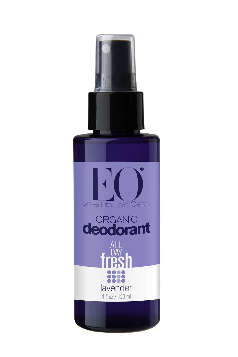 EO Déodorant Lavande – visuel bouteille, fraîcheur naturelle toute la journée.