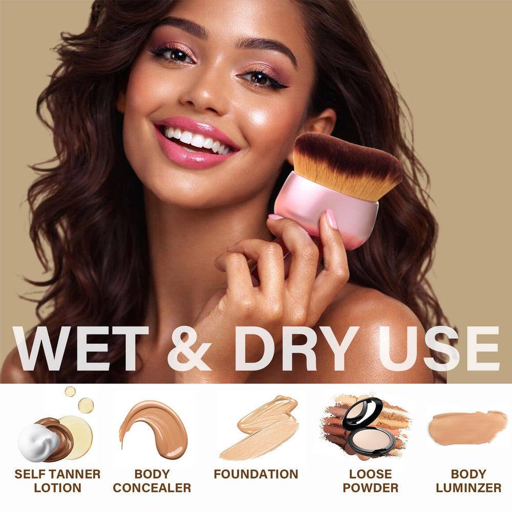 EOICCEOH self-tanner application brush ideal for back and hard-to-reach areas.