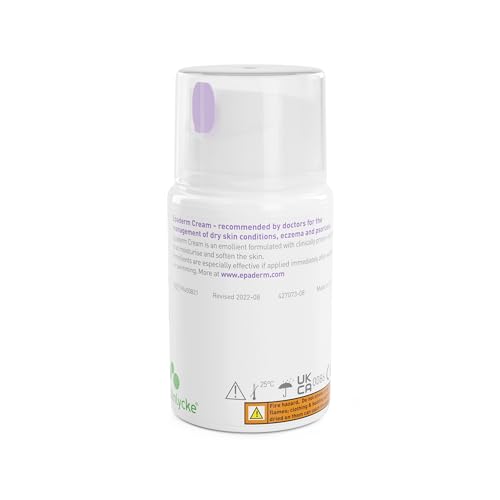 Epaderm Crema 50 g, aplicación suave en la palma para piel sana.