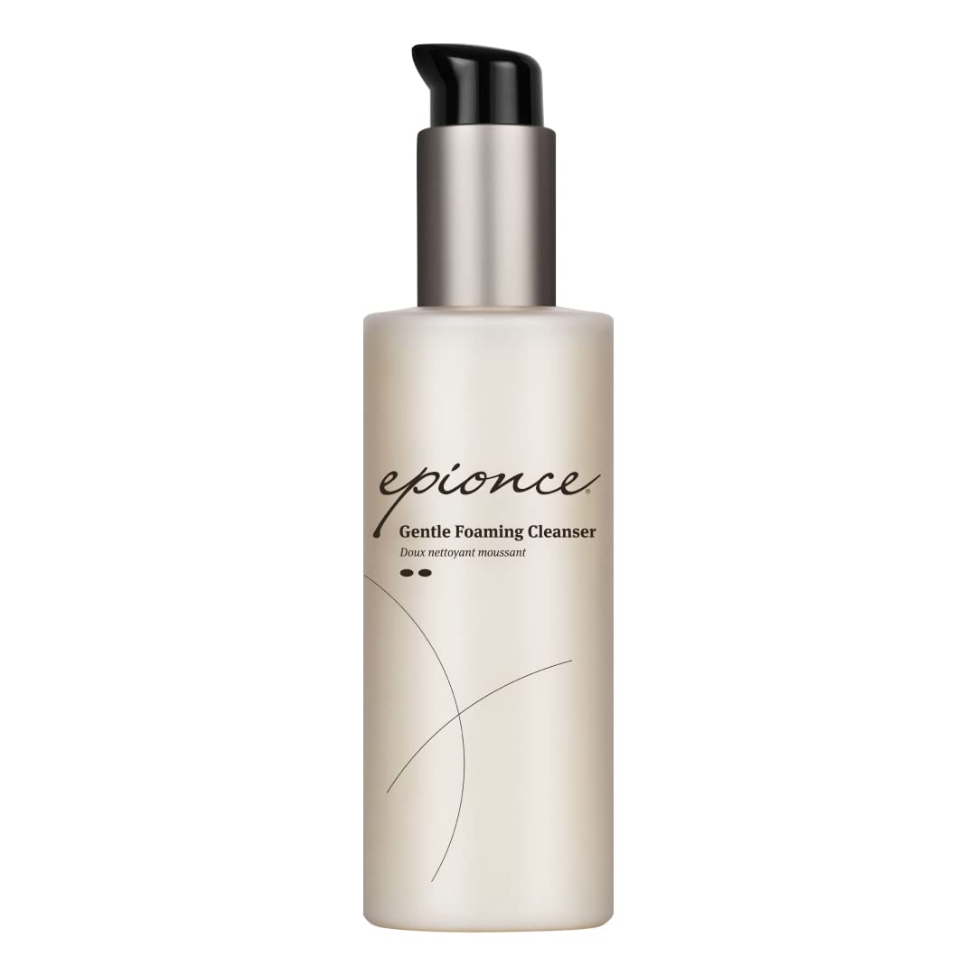 Epionce: botella lista para limpieza suave diaria.