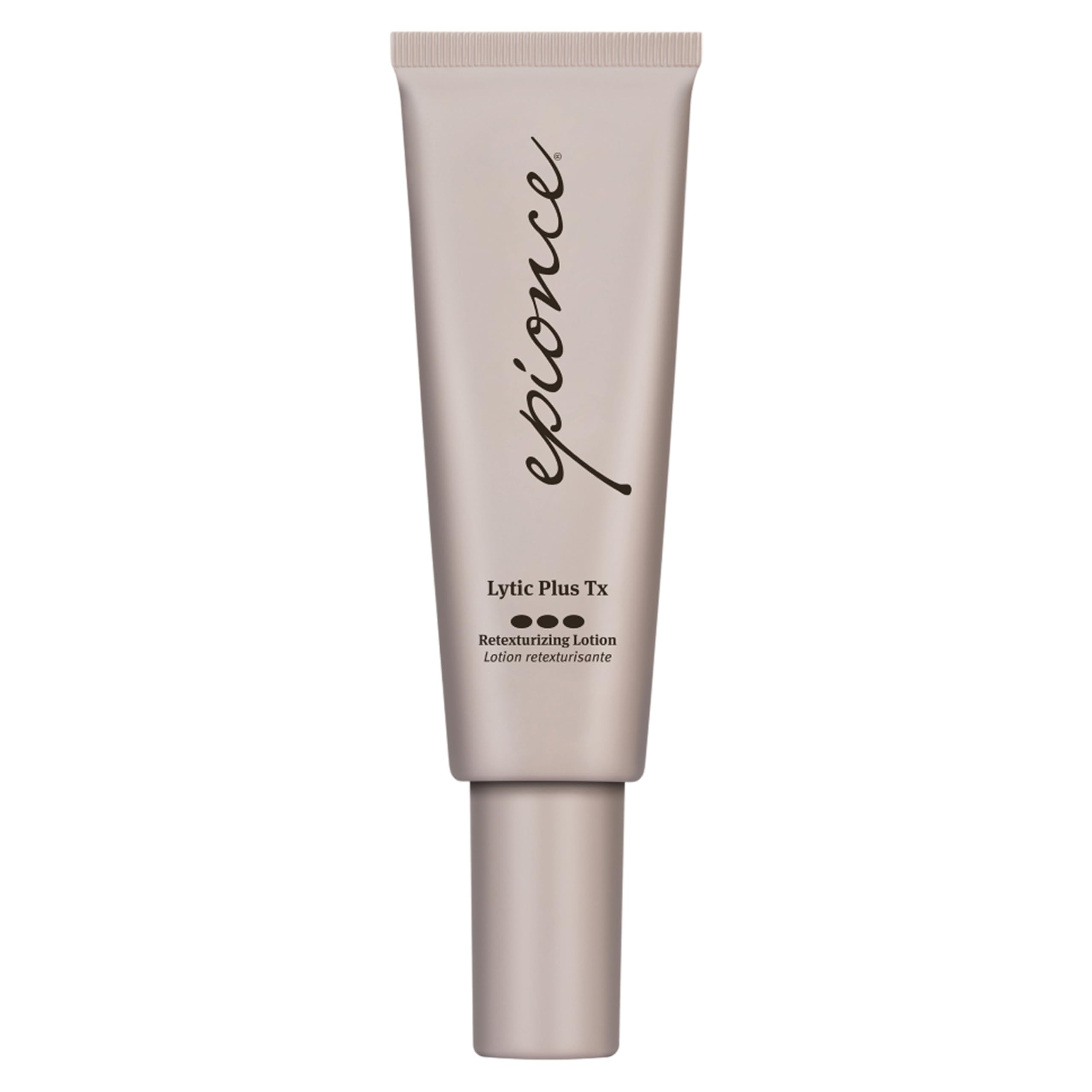 Epionce Lytic Plus Tx, textura-piel más suave tras la limpieza.