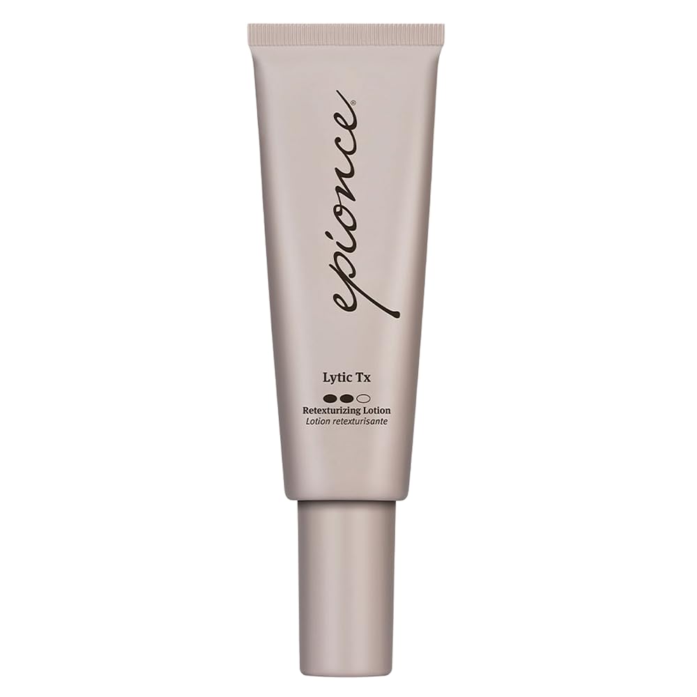 Epionce Lytic Tx: botella dispensadora lista para aplicar una dosis suave y poros más claros.