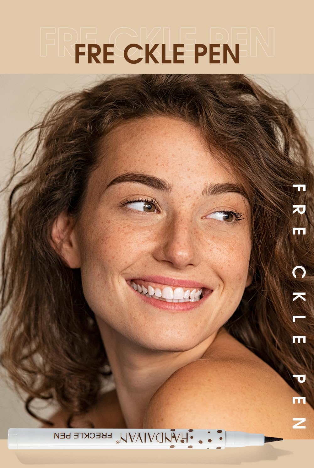 Equusecured aplicación pecas nariz y mejillas para look suave