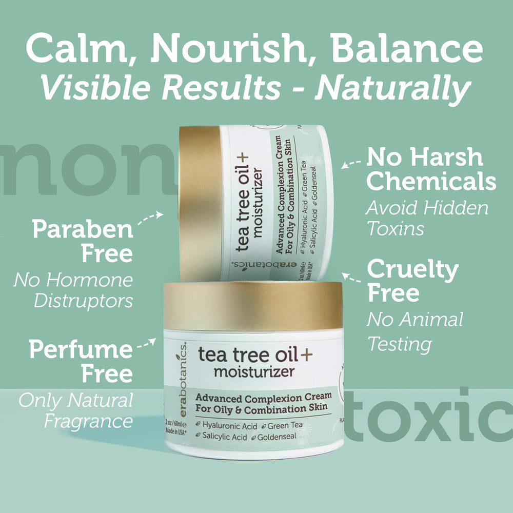 Era Organics crema arbol-de-te hidratacion-ligera sin sensación grasa