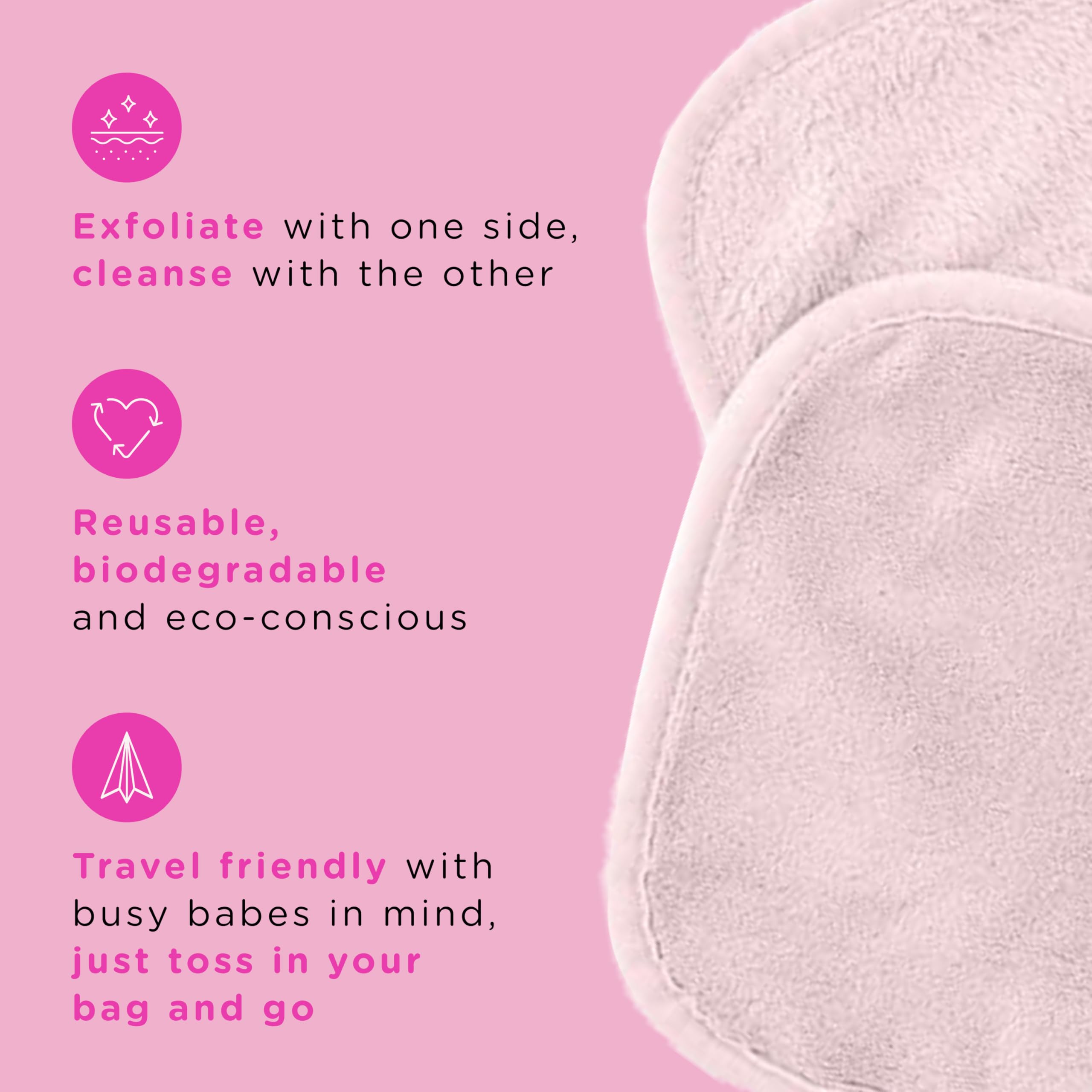 ERASE YOUR FACE: lado exfoliante para exfoliar ligeramente y revelar piel radiante
