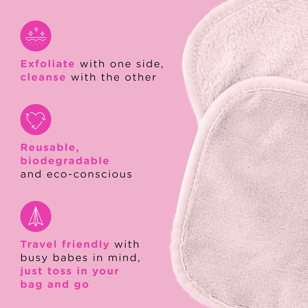 ERASE YOUR FACE: lado exfoliante para exfoliar ligeramente y revelar piel radiante