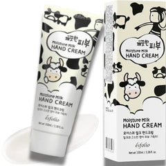 Esfolio crema de manos, absorción rápida para uso diario.