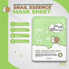 Esfolio esencia de caracol textura suave mejora absorción