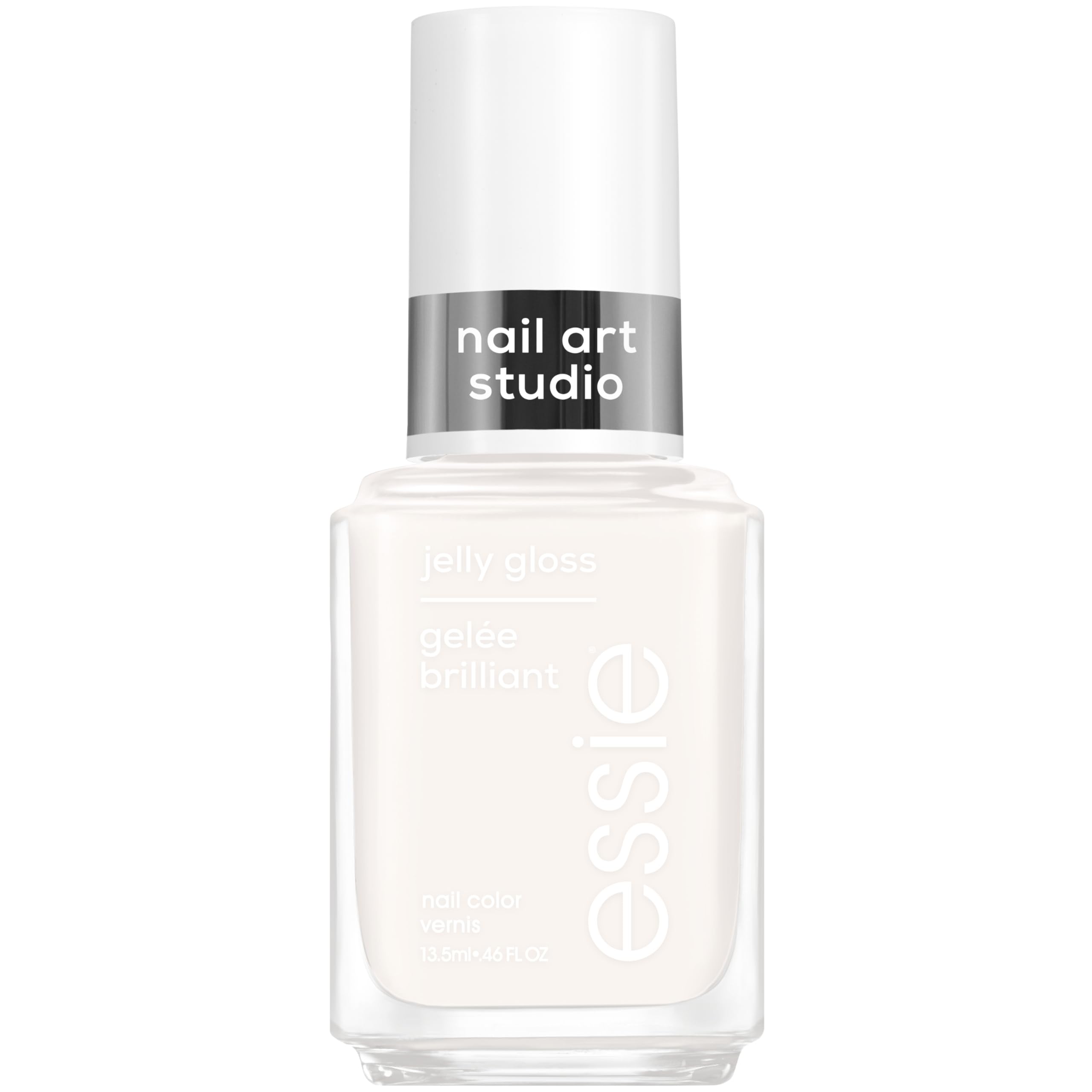 bote de essie Arctic Jelly muestra un color translúcido suave para capas artísticas